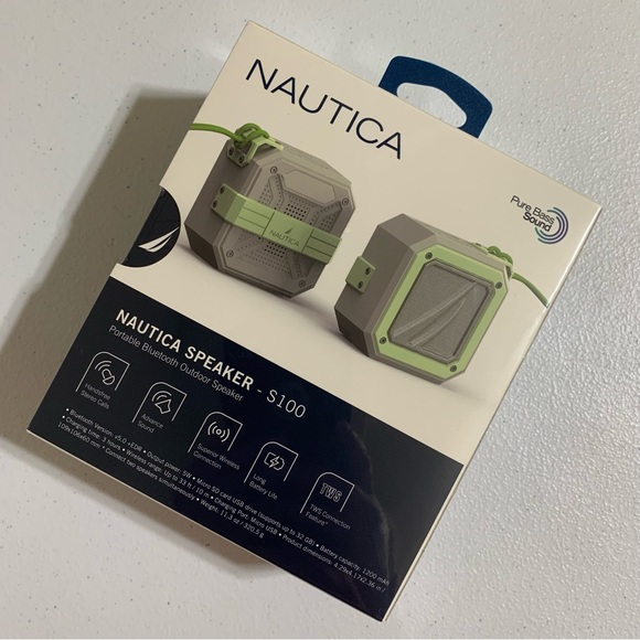 S100 Nautica Portable Bluetooth Outdoor Speaker-NIB - Picture 6 of 9
